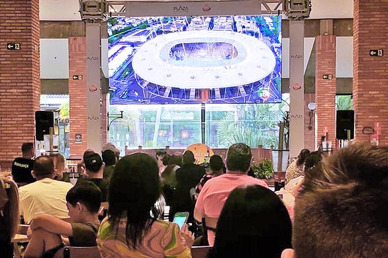 Neste sábado, Plaza Shopping Itu transmite a final da Champions League