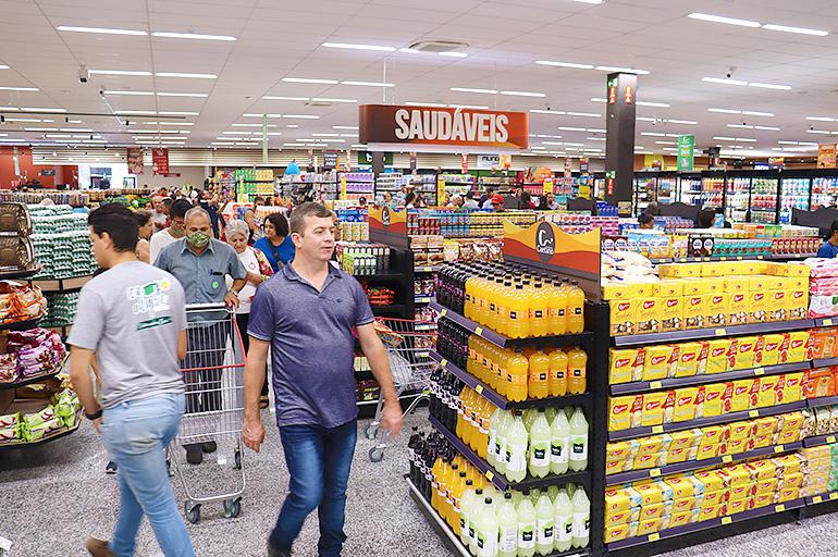 Inauguração Supermercados Caetano Itu