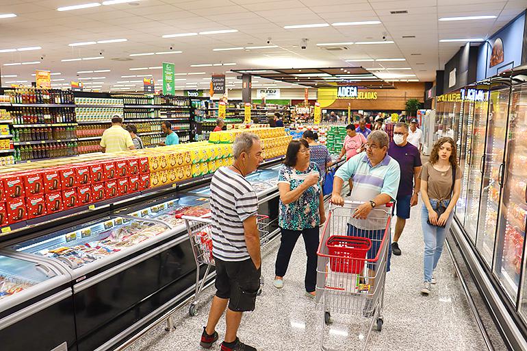 Inauguração Supermercados Caetano Itu