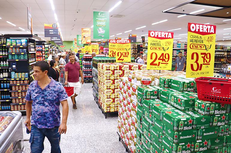 Inauguração Supermercados Caetano Itu