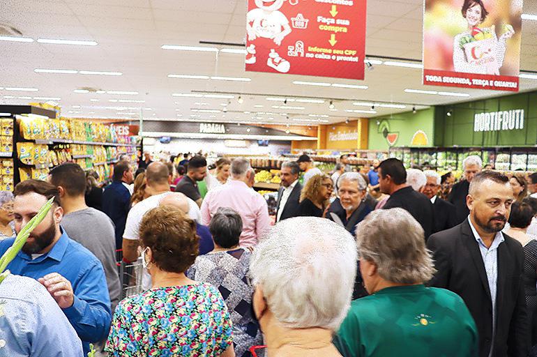 Inauguração Supermercados Caetano Itu