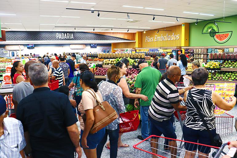 Inauguração Supermercados Caetano Itu