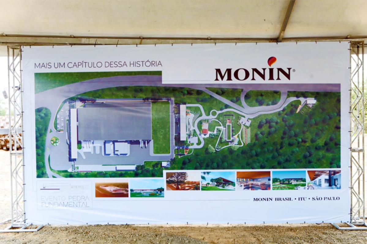 Lançamento da pedra fundamental da Monin Brasil